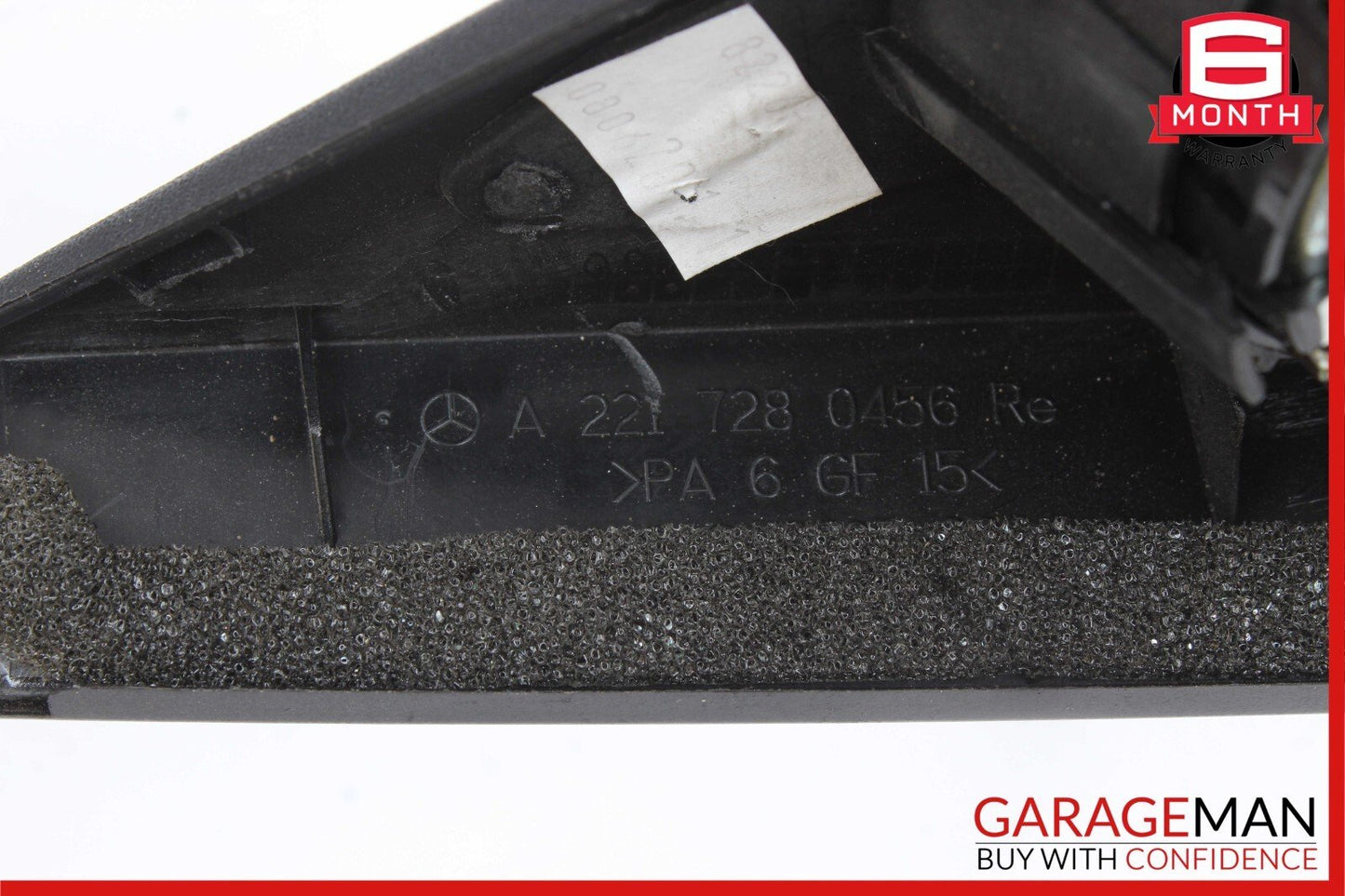 07-13 Mercedes W221 S350 S550 Front Right Side Tweeter Speaker Cover Black