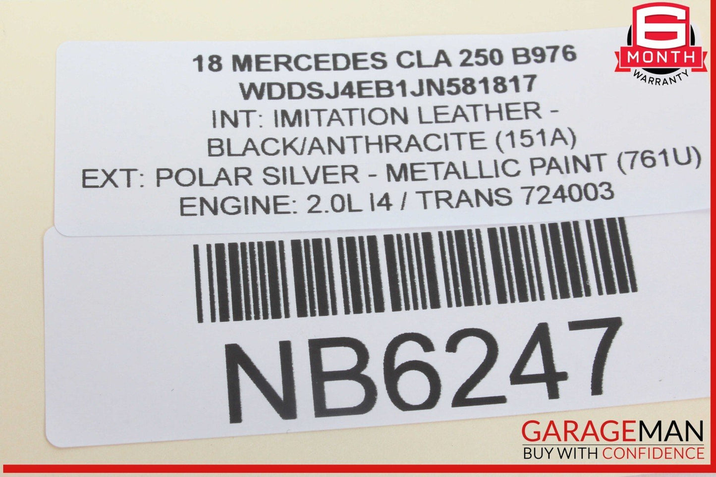 12-20 Mercedes W117 CLA250 GLA250 ML350 Front Right Side Door Control Module OEM