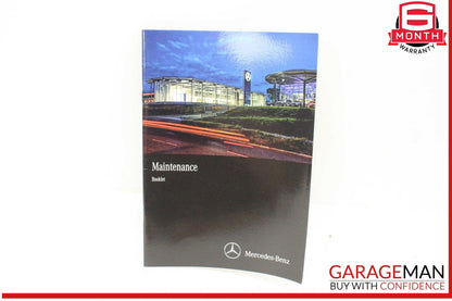 16 Mercedes W205 C300 User Guide Owner Owner's Operator Manual w/ Case OEM