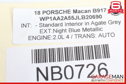 15-22 Porsche Macan Rear Left Driver Side Suspension Upper Control Arm OEM