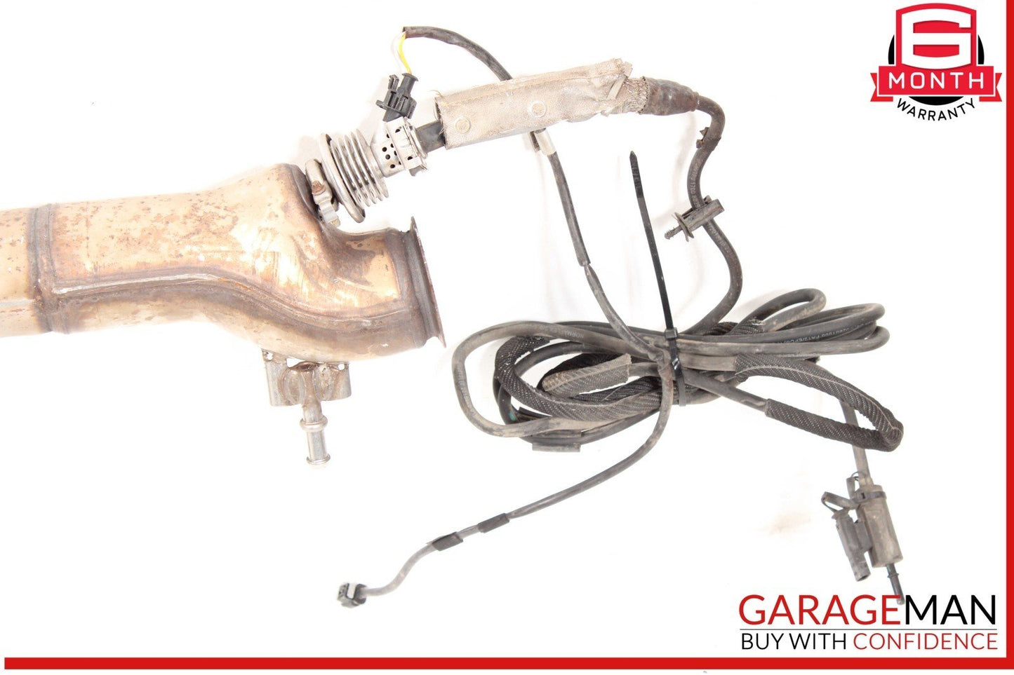 12-15 Mercedes X204 GLK250 Center Exhaust Muffler Resonator OEM
