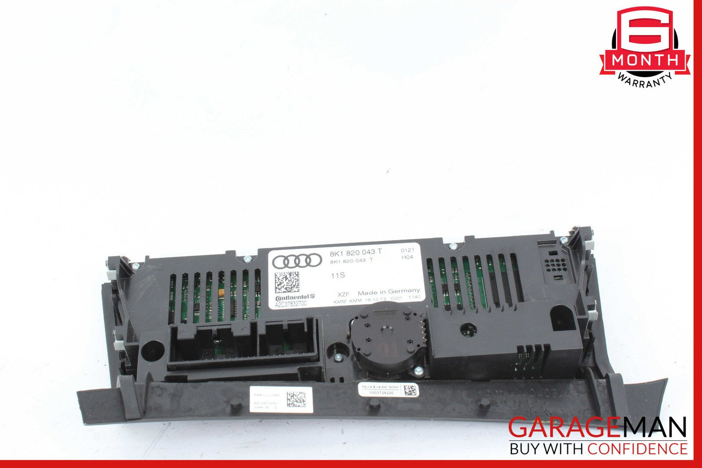 13-17 Audi Q5 Front A/C AC Climate Control Switch Panel Assembly OEM