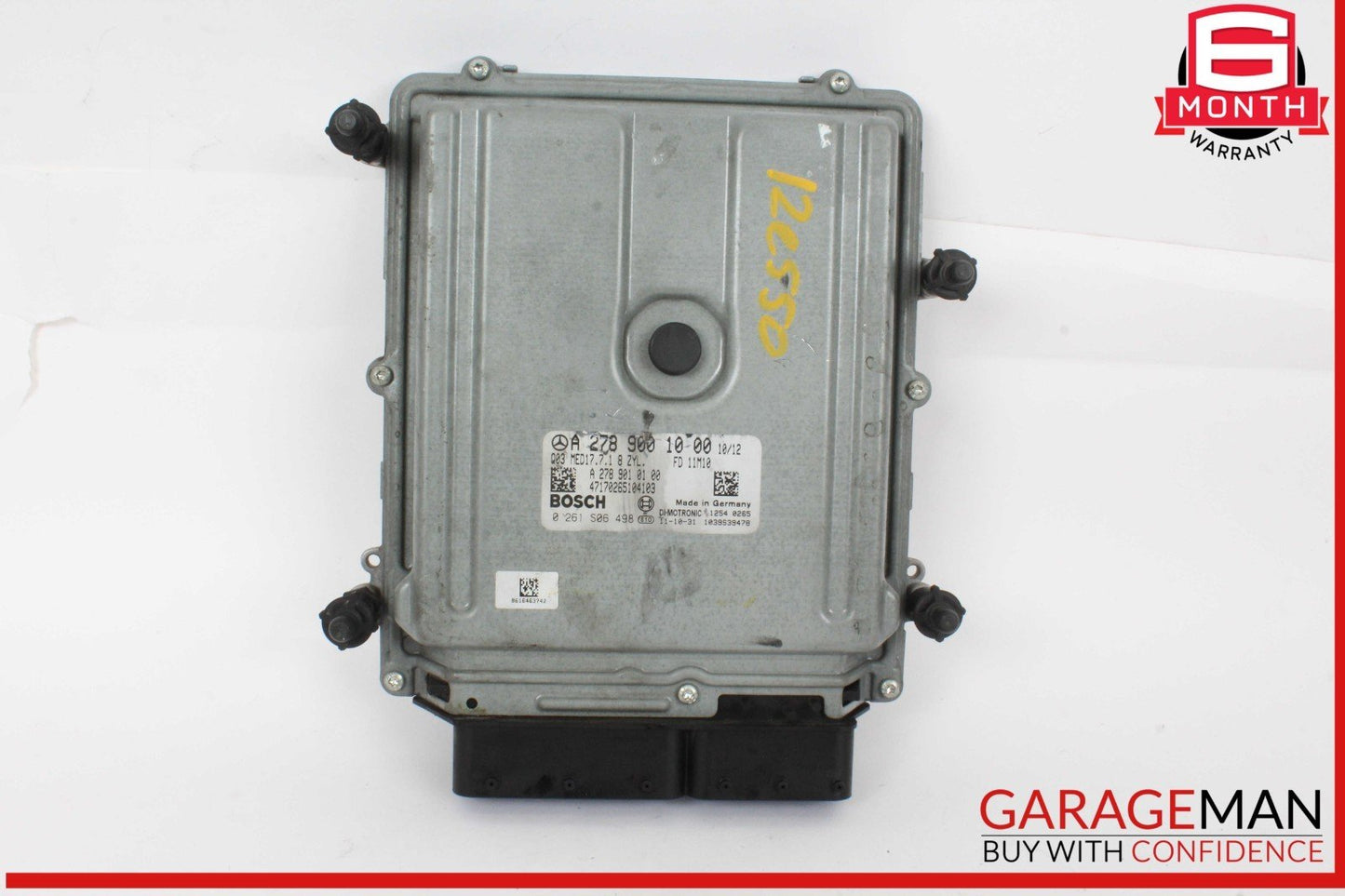 11-18 Mercedes W212 E550 E63 ECU ECM Engine Control Module Unit 2789001000 OEM