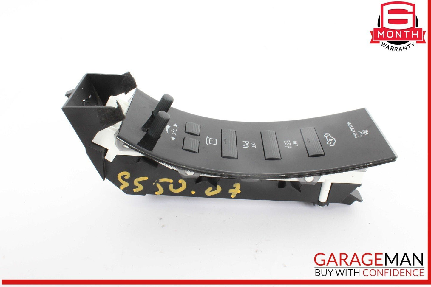 07-14 Mercedes W221 S550 CL550 Dashboard Instrument Cluster Dash Control Switch