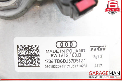 17-24 Audi A4 Allroad Power Brake Booster Master Cylinder 8W0612103B OEM