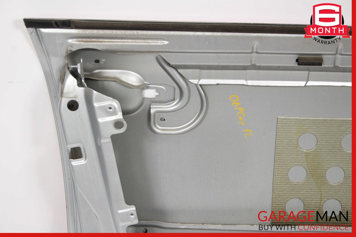 03-10 Porsche Cayenne 955 957 Front Left Side Exterior Door Shell Frame Red OEM