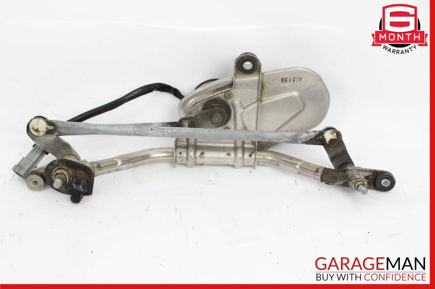 03-13 Maserati Quattroporte M139 Front Windshield Wiper Linkage Arm w/ Motor OEM