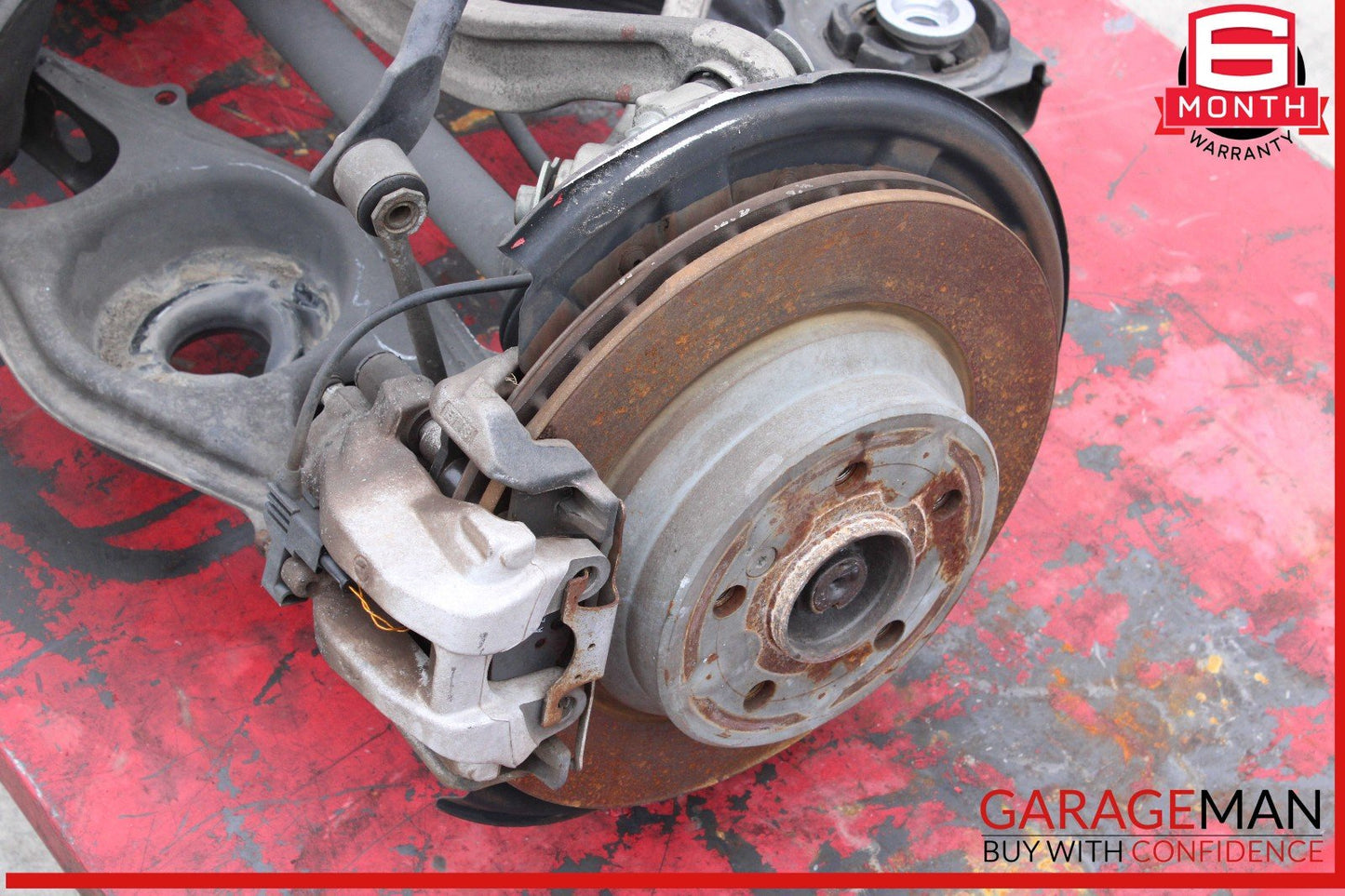 10-16 Mercedes W212 E350 Rear Differential Axle Spindle Subframe Bar Assembly