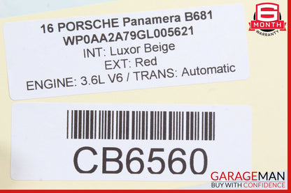 10-16 Porsche Panamera 970 Front Right Side Door Control Module Unit OEM