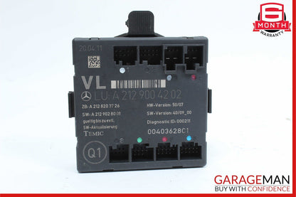 08-14 Mercedes W212 E350 C250 Front Left Driver Side Door Control Module OEM