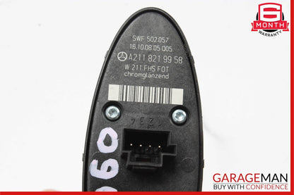 03-11 Mercedes W211 E350 CLS500 Rear Left / Right Window Control Switch Button