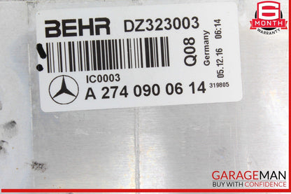 15-20 Mercedes W213 E300 GLC300 2.0L Engine Mounted Intercooler 2740900614 OEM