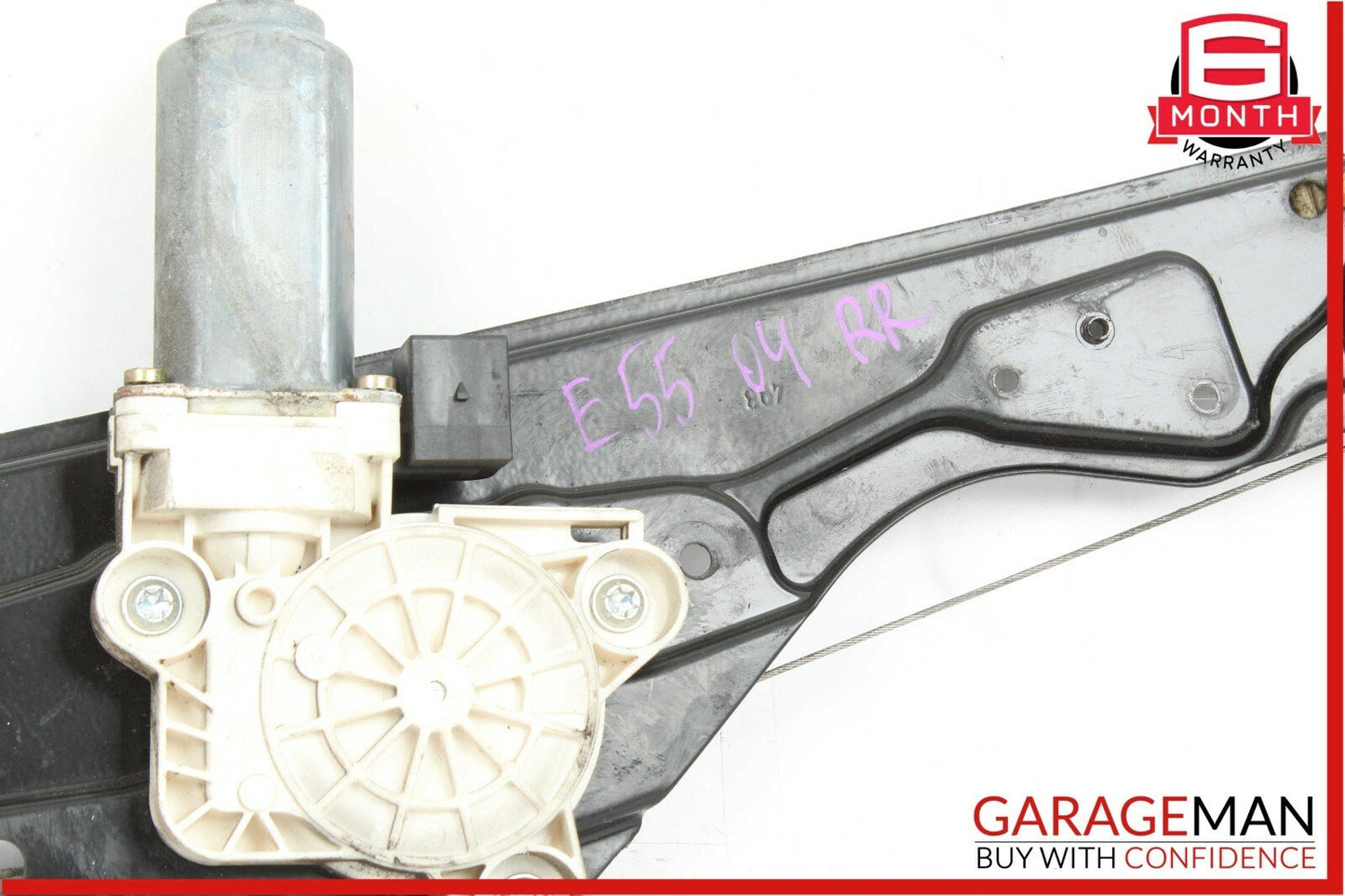 03-09 Mercedes W211 E350 E55 AMG Rear Right Side Door Window Regulator Motor