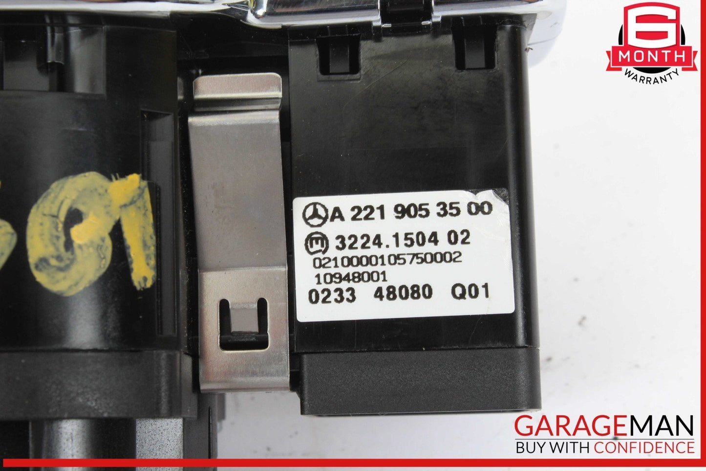 07-14 Mercedes W221 S550 S400 Headlight Switch Control 2219053500 OEM