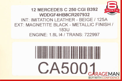12-20 Mercedes GLK350 C250 GLA250 E550 SL400 Communication Control Module Unit