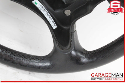 06-09 Mercedes W211 E550 CLS550 Front Left Side 4 Spoke Steering Wheel Black OEM