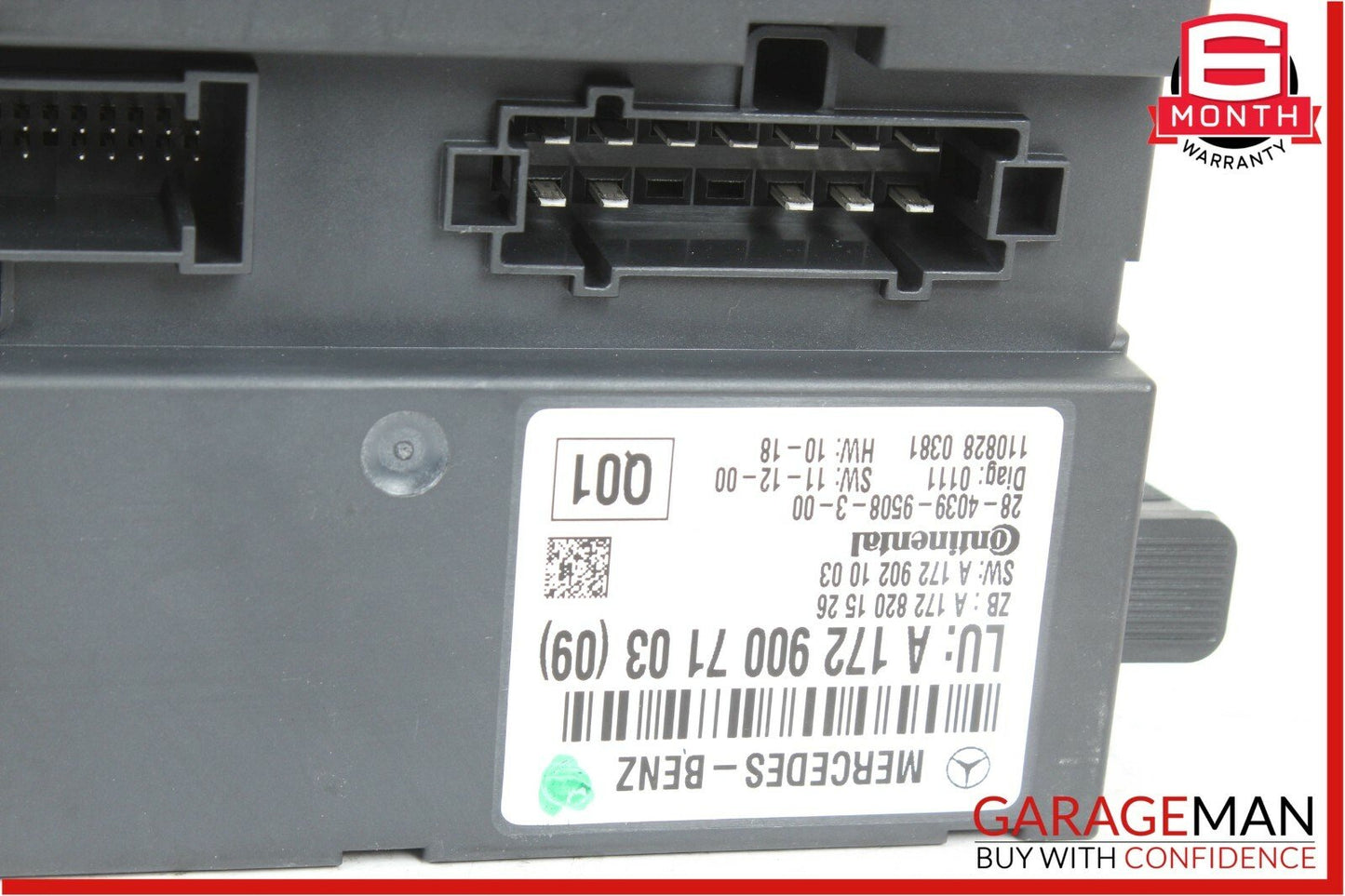 12-16 Mercedes R172 SLK350 Convertible Top Roof Control Module Unit OEM