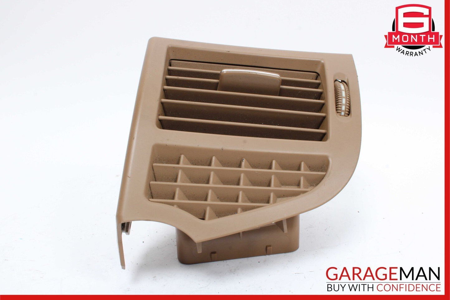 07-14 Mercedes W221 S550 CL600 Front Right Dash A/C Air Vent Trim Grille Brown