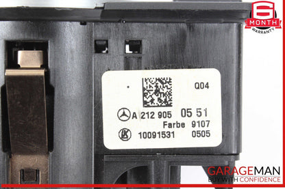 08-20 Mercedes W212 E350 C250 Headlight Fog Light Switch Control Module OEM