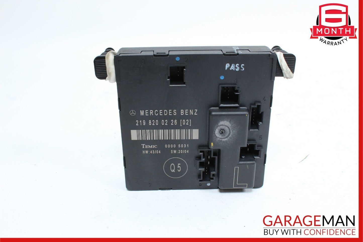 06-11 Mercedes W219 CLS550 CLS55 AMG Rear Left Driver Side Door Control Module