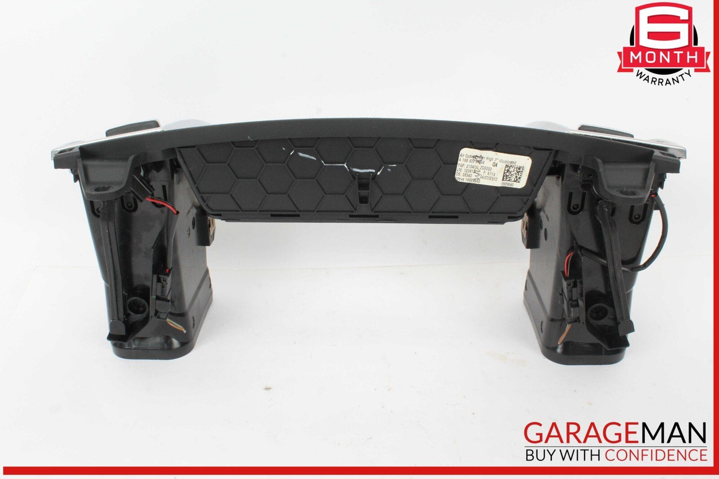 12-16 Mercedes X166 GL450 ML400 Dash Dashboard Center A/C Air Bezel Trim OEM