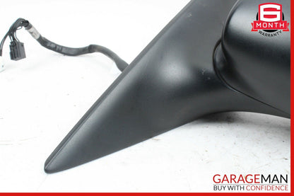 06-08 Mercedes W219 CLS500 Left Driver Side Mirror Door Rear View Black OEM