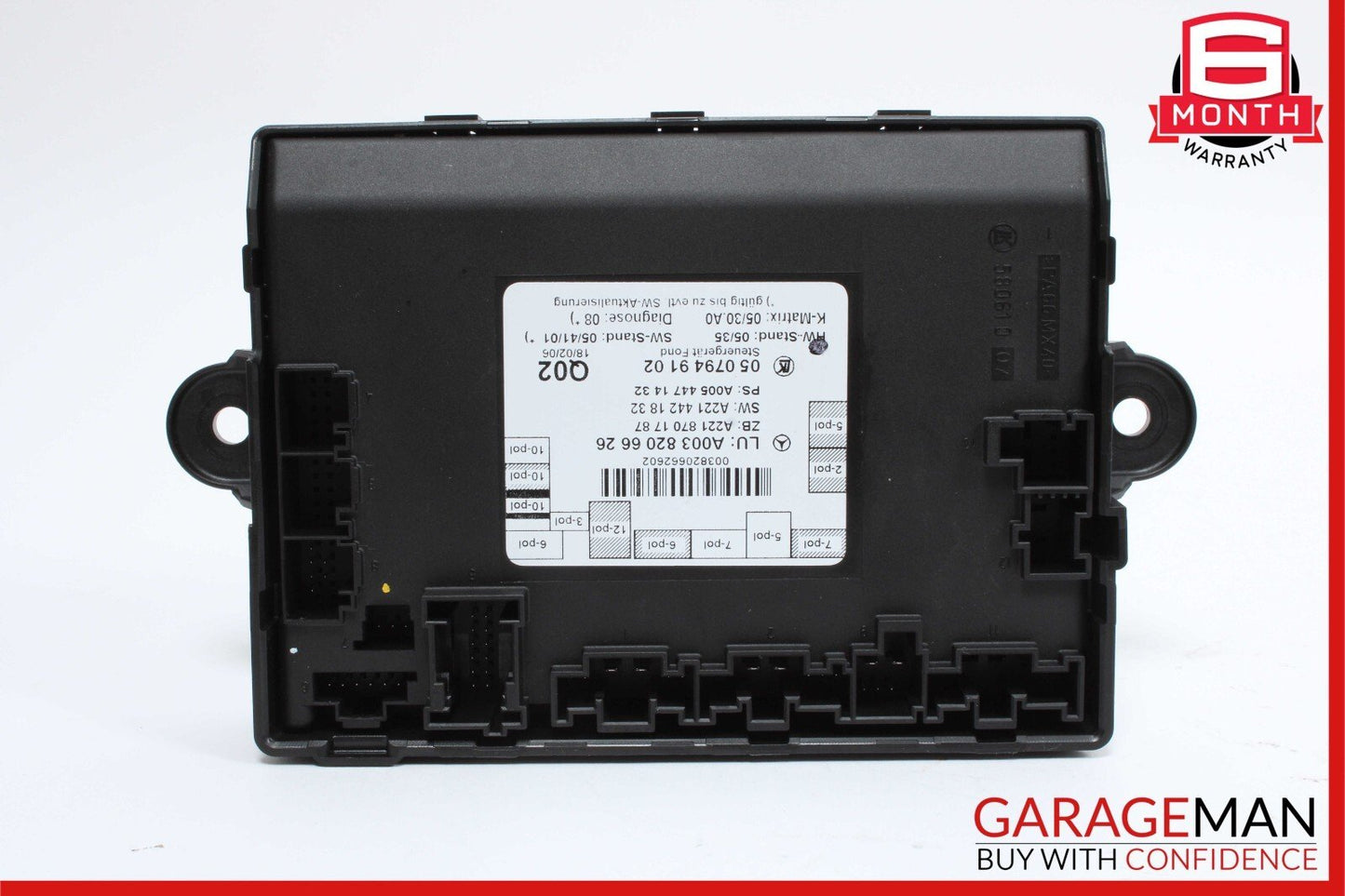07-09 Mercedes W221 S550 S400 Rear Right or Left Side Door Control Module OEM