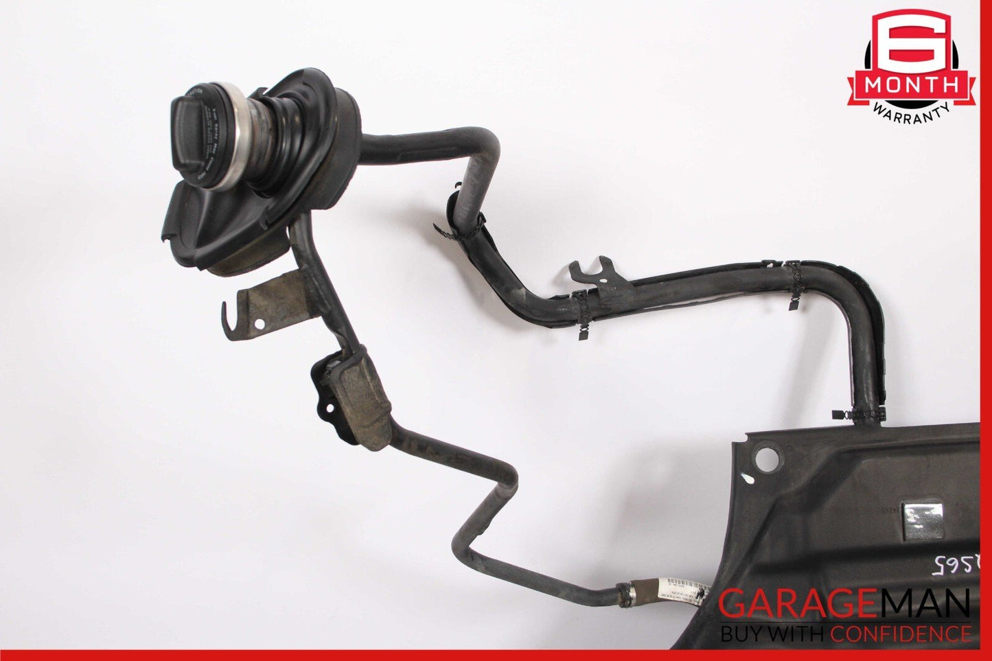 07-13 Mercedes W221 S65 AMG Fuel Gas Tank Filler Neck Assembly OEM