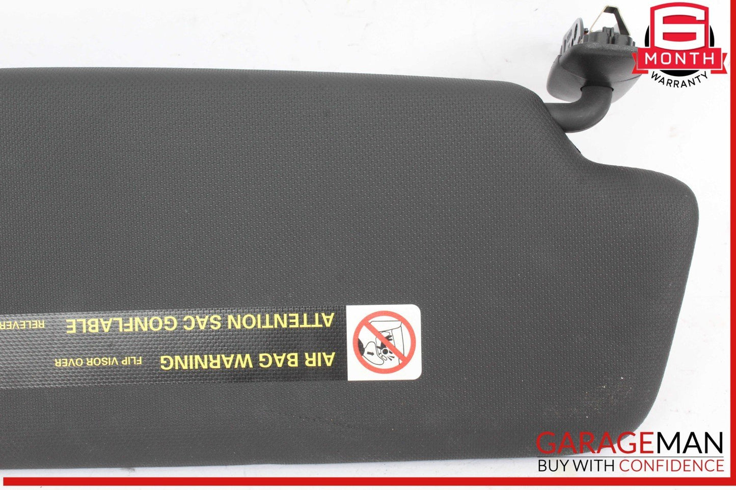 13-18 Audi Q5 Q3 Front Left Driver Side Sun Visor Sunvisor Black 8K0857551 OEM