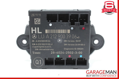 08-18 Mercedes W204 C250 C300 CLS550 Rear Left Side Door Control Module OEM