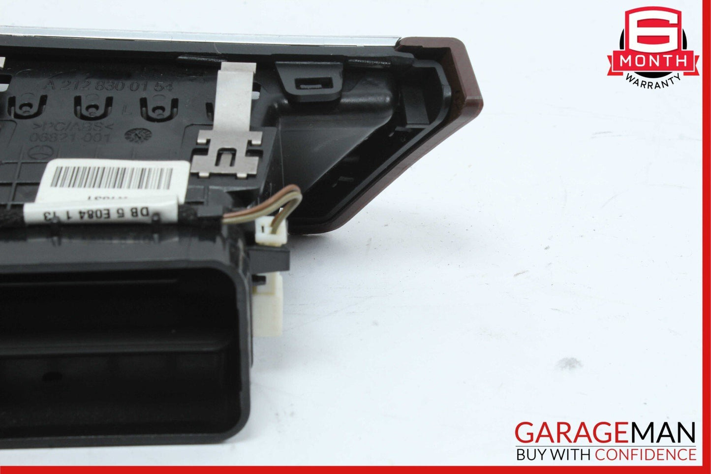 10-13 Mercedes W212 E350 Dashboard Dash AC A/C Air Vent Left Trim Wood OEM