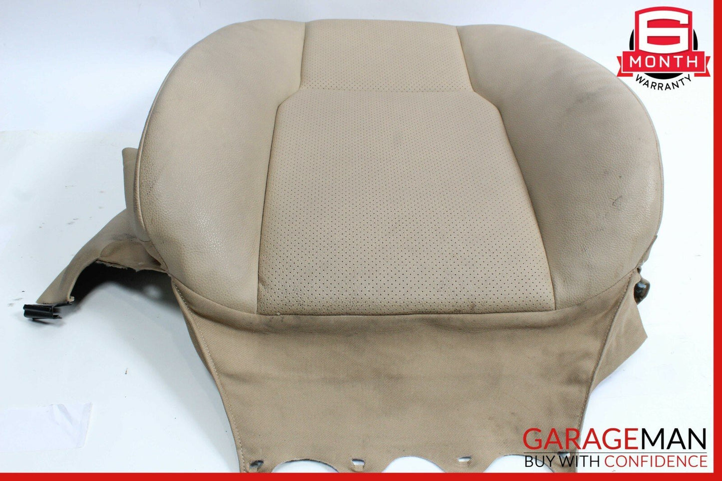 08-11 Mercedes W204 C300 C350 Front Left Side Top Upper Seat Cushion Brown