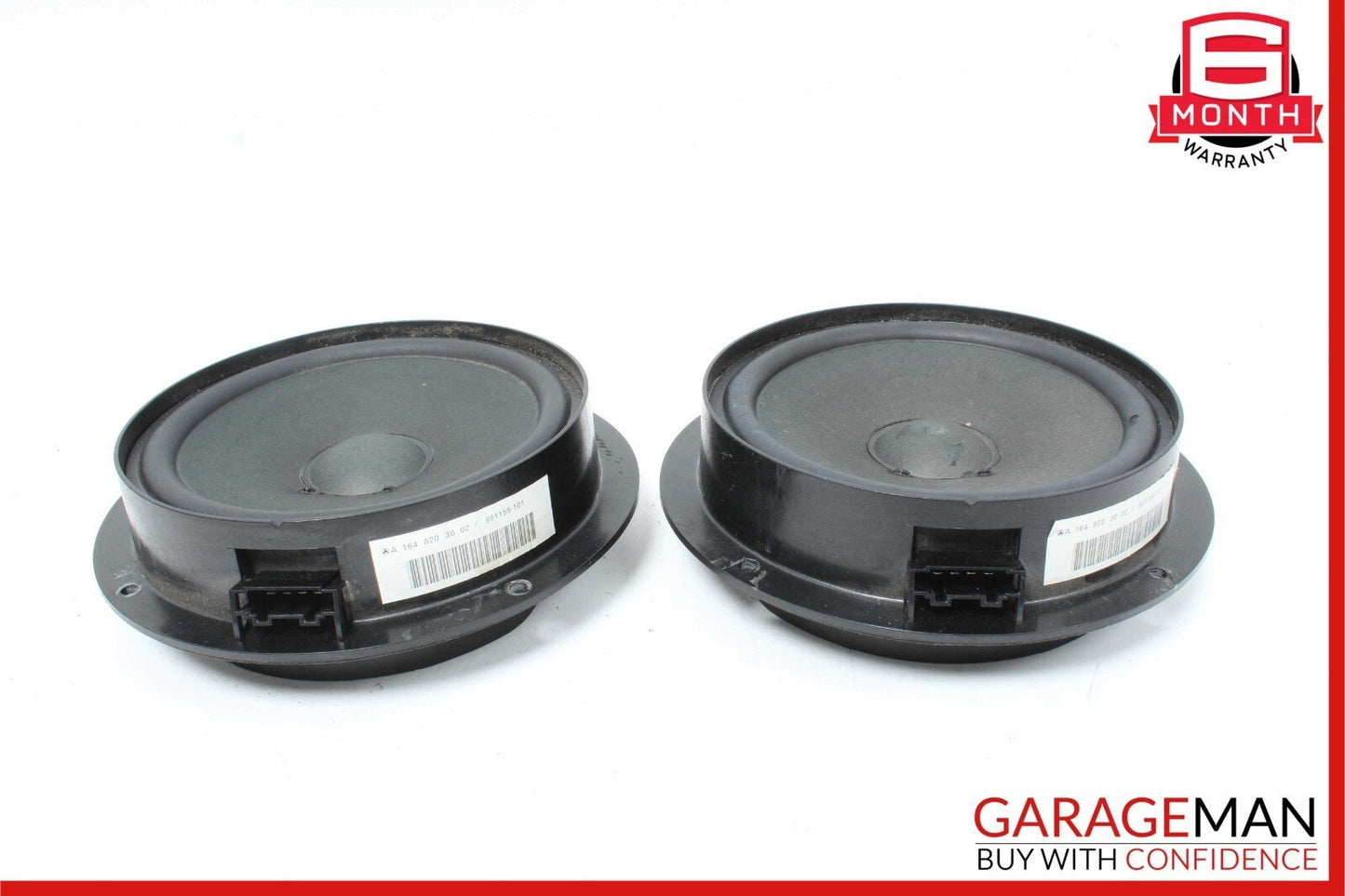06-12 Mercedes GL450 ML350 GL550 Left & Right Door Sound Audio Speaker Set of 2