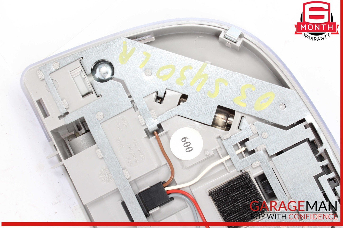 00-06 Mercedes W220 S430 S500 Rear Left or Right Side Dome Light Mirror Gray