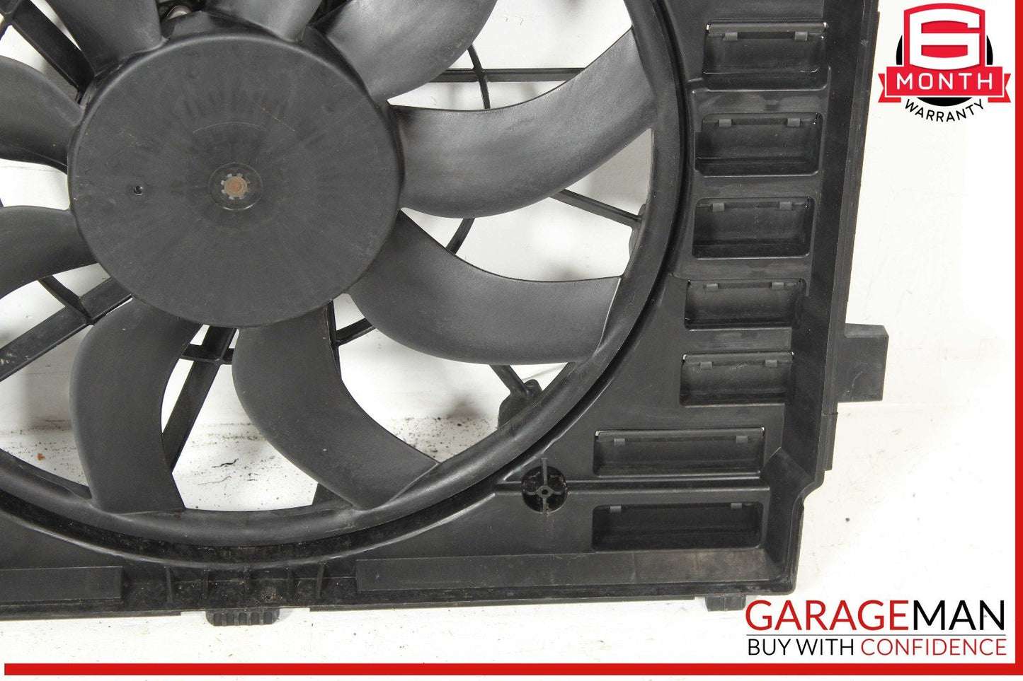 11-18 Porsche Cayenne 958 Engine Cooling Fan Motor Assembly 7P0121207A OEM