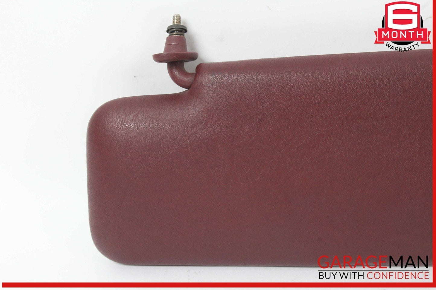 84-93 Mercedes W201 190E 190D Right Passenger Side Sunvisor Burgundy OEM