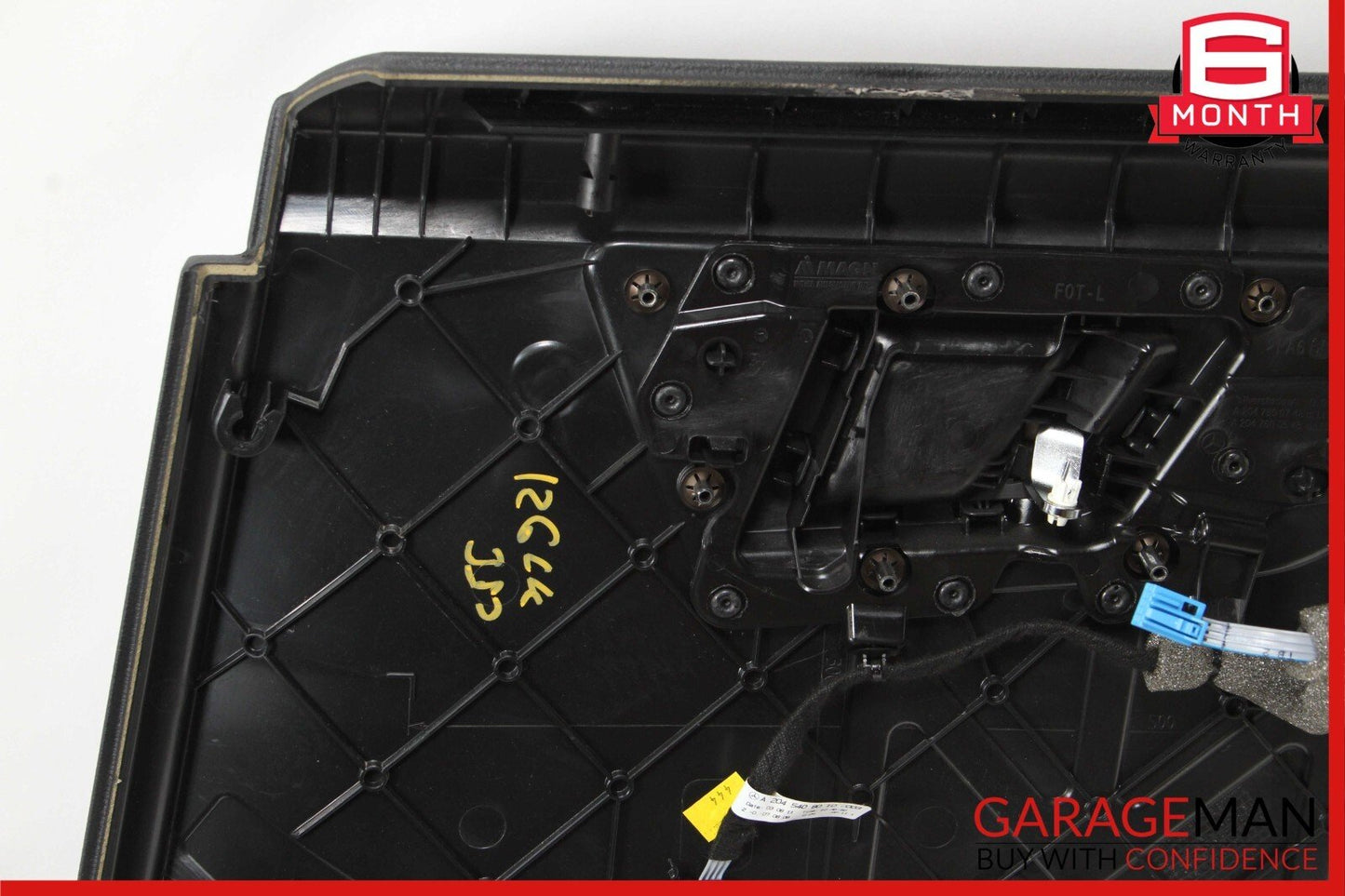 10-15 Mercedes X204 GLK350 Rear Left Driver Interior Door Panel Assembly Black