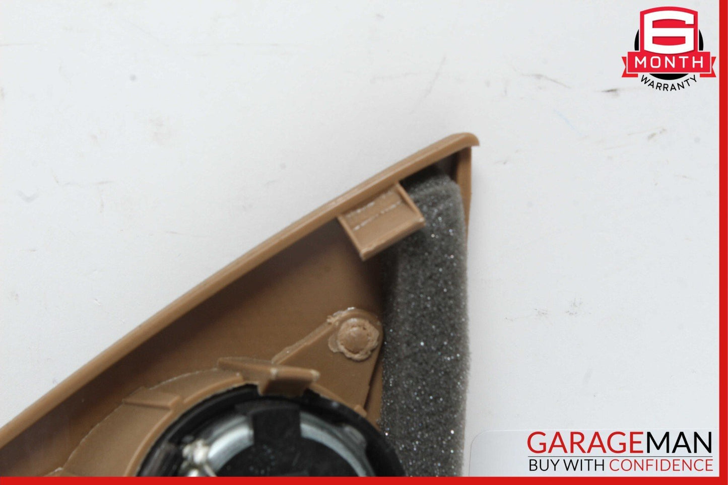 07-13 Mercedes W221 S550 S500 Front Right Side Tweeter Speaker Trim Cover Brown