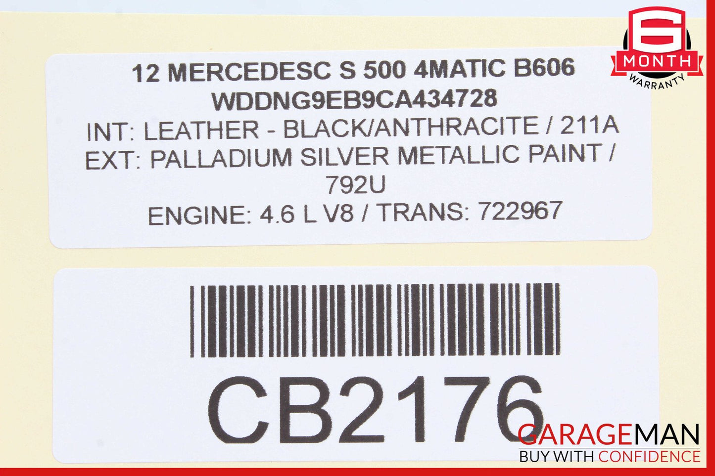 07-13 Mercedes W221 S550 S350 S63 Front Right Door Control Module 2219006304 OEM