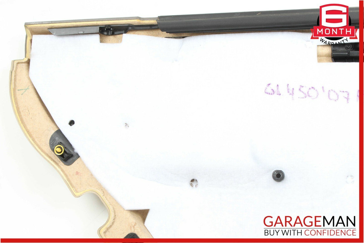07-12 Mercedes X164 GL450 Rear Right Side Complete Interior Door Panel Brown