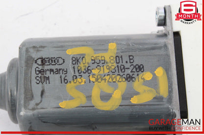 13-17 Audi Q5 Front Left Driver Side Window Regulator Motor 8K0959801B OEM