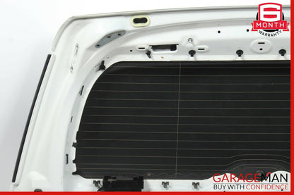 07-12 Mercedes X164 GL450 Rear Trunk Lid Tailgate Hatch Shell Glass Panel White