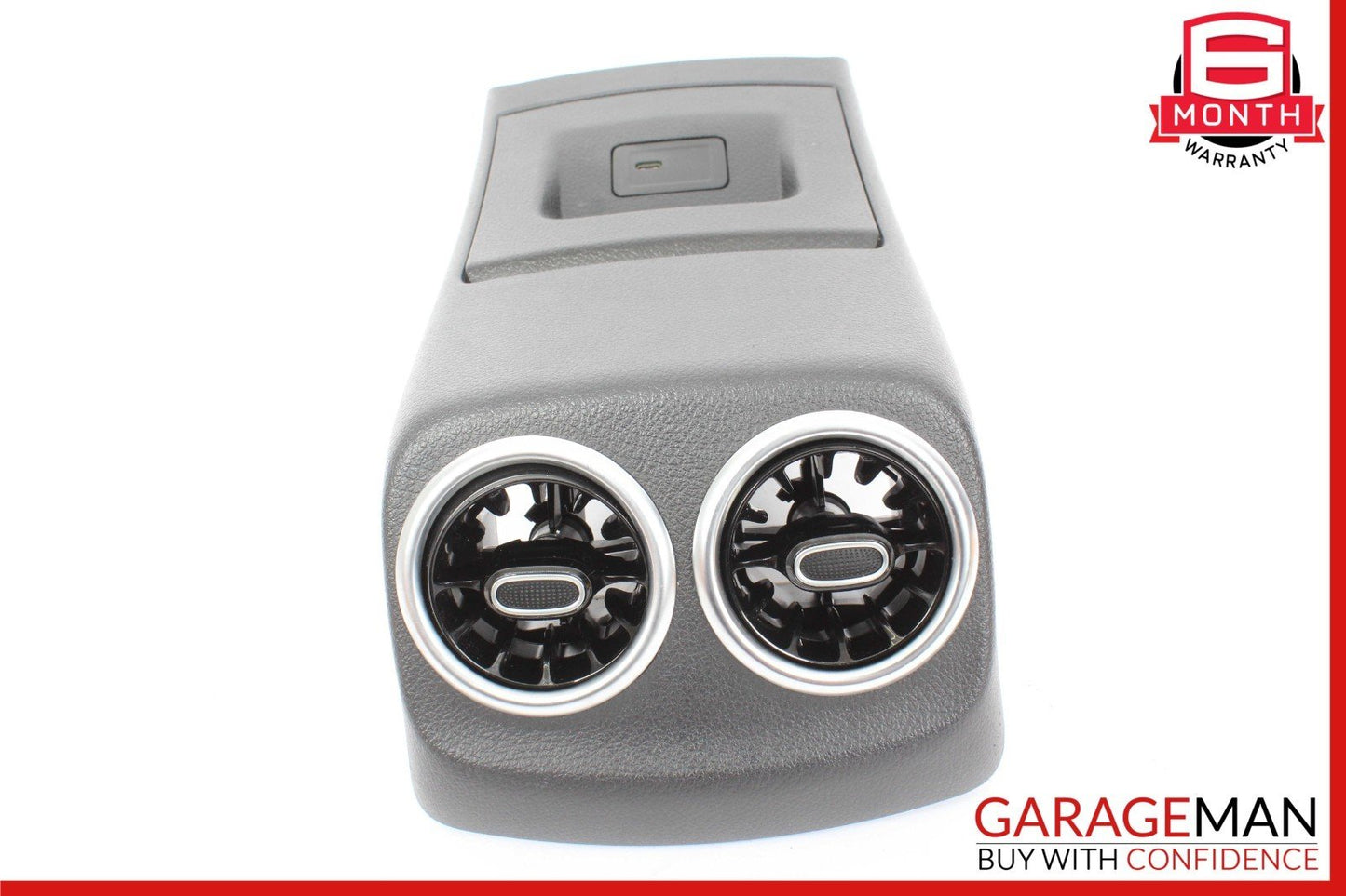 20-23 Mercedes W118 CLA250 Rear Center Console w/ AC A/C Air Vent & USB Port OEM