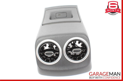 20-23 Mercedes W118 CLA250 Rear Center Console w/ AC A/C Air Vent & USB Port OEM