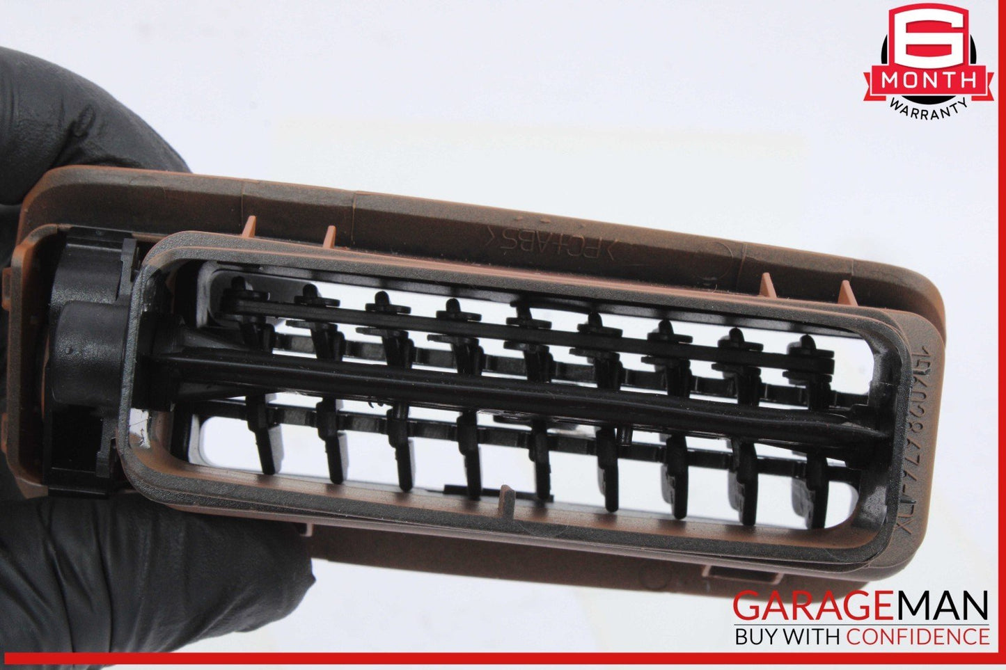 03-13 Maserati Quattroporte M139 Right Side B-Pillar AC A/C Air Vent Brown OEM