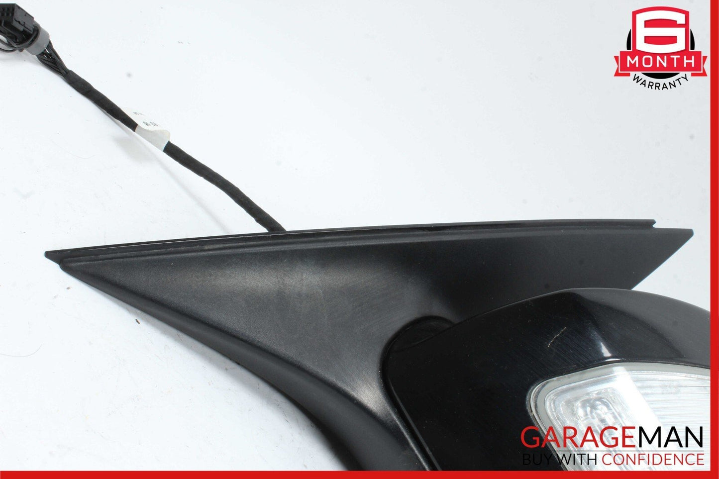 08-09 Mercedes W204 C300 4MATIC Front Left Side Mirror Rear View Door Black
