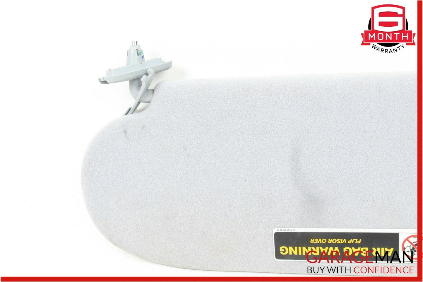 03-09 Mercedes W209 CLK350 Front Right Side Sunvisor Sun Visor Shade Gray OEM