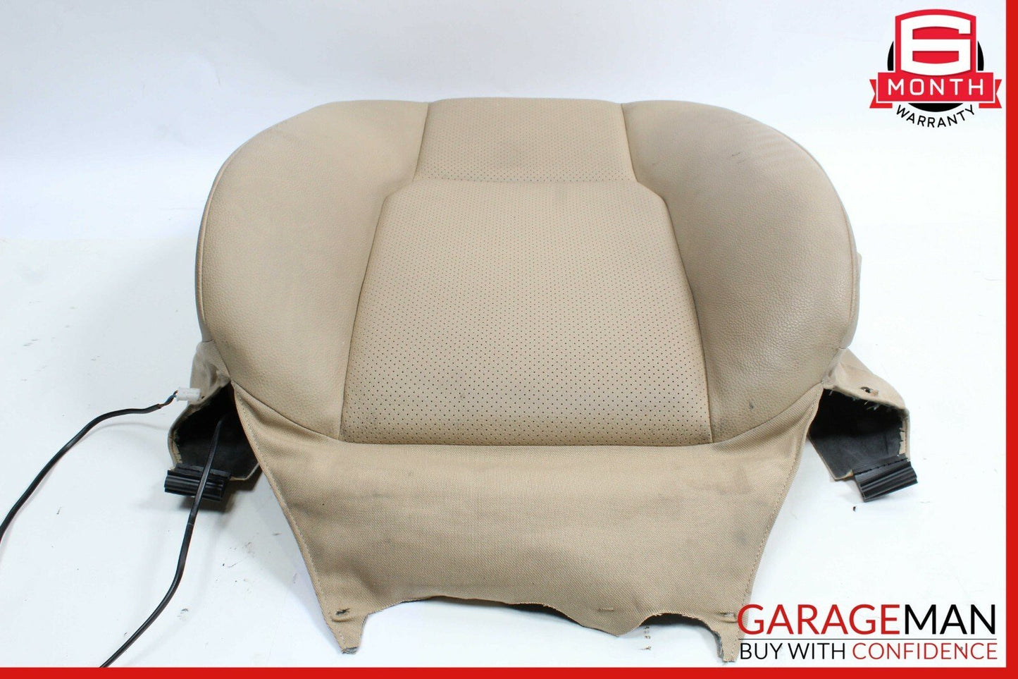 08-11 Mercedes W204 C300 C350 Front Right Side Top Upper Seat Cushion Brown