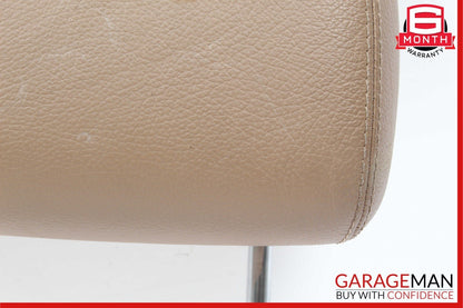 10-13 Mercedes W221 S400 S550 Front Right / Left Seat Headrest Head Rest Beige