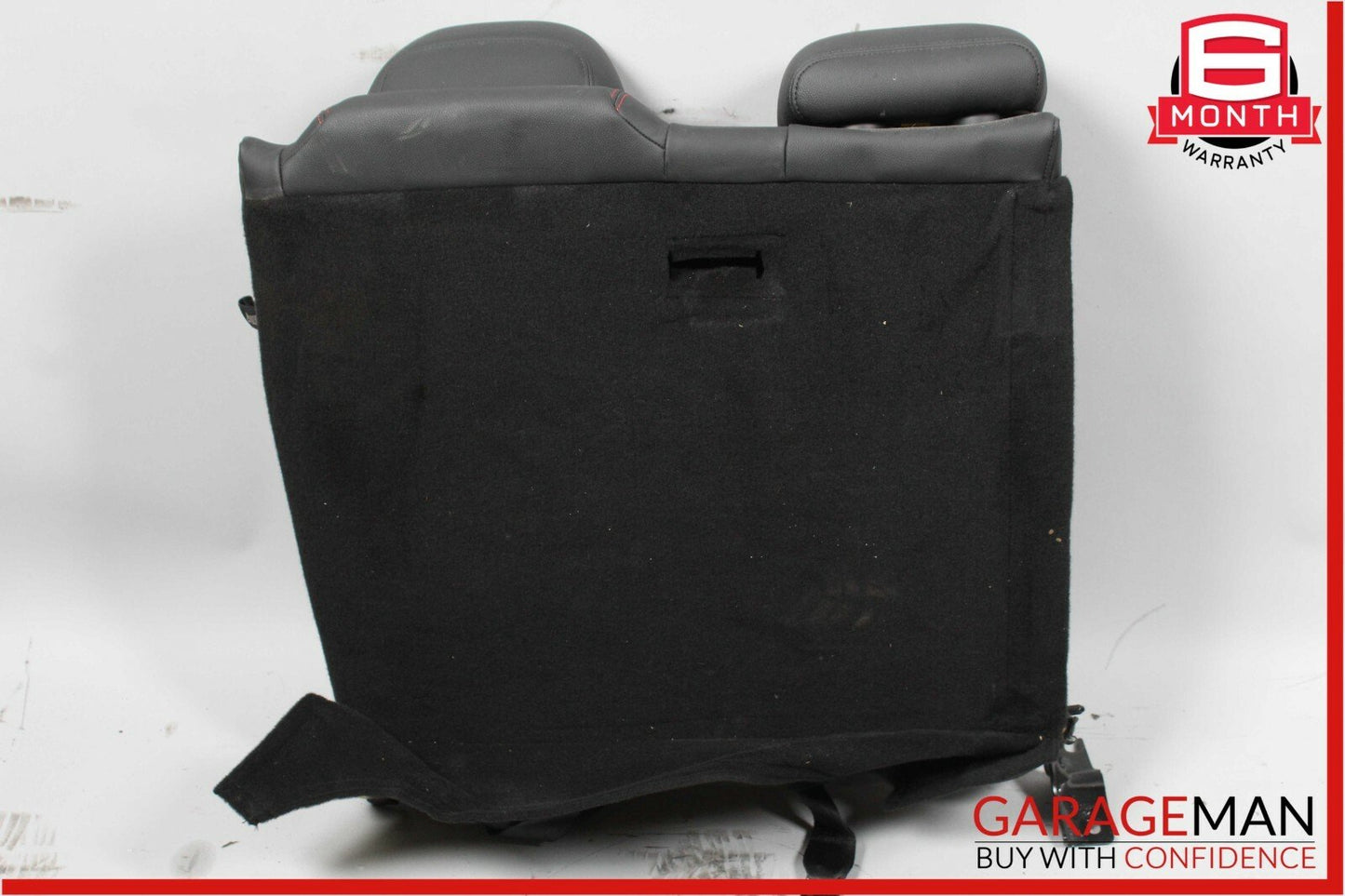 14-17 Maserati Ghibli Rear Left Side Top Upper Seat Cushion Cover Assembly Black